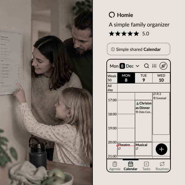 How to get your family actually using Homie (four things that work)